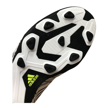 Adidas Nemeziz 17.4 FxG Scarpe Calcio Junior Bianco Nero Giallo