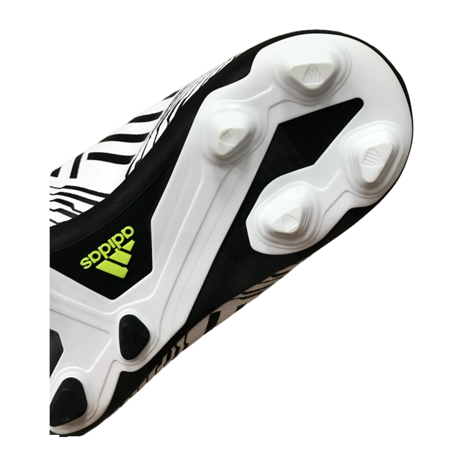 Adidas Nemeziz 17.4 FxG Scarpe Calcio Junior Bianco Nero Giallo