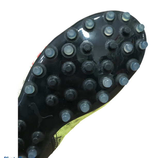 Puma Future 18.4 MG Scarpe Calcio Junior Giallo Rosso Nero