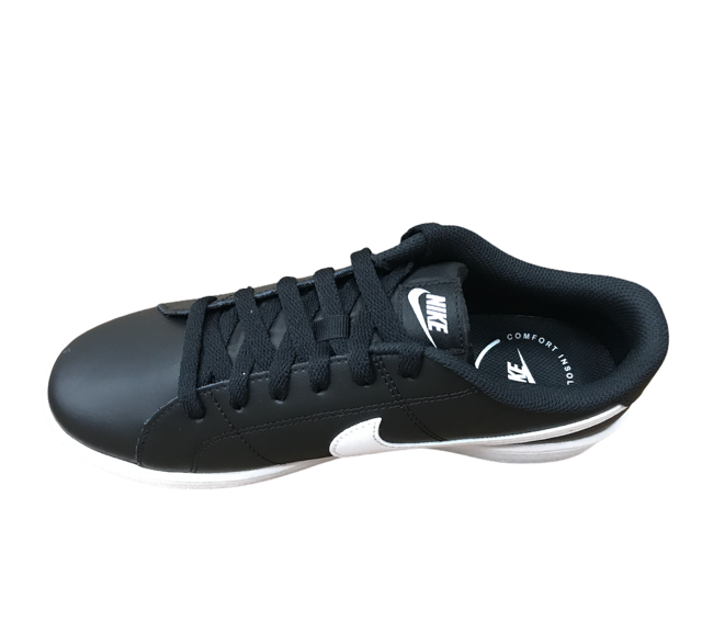 Nike Sneakers Court Royale 2 CQ9246-001 Nero Bianco