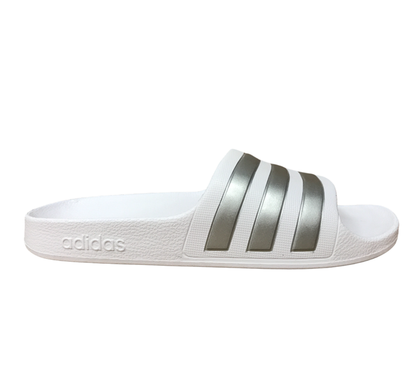 Adidas ciabatta da piscina mare Adilette Aqua K F35555 white