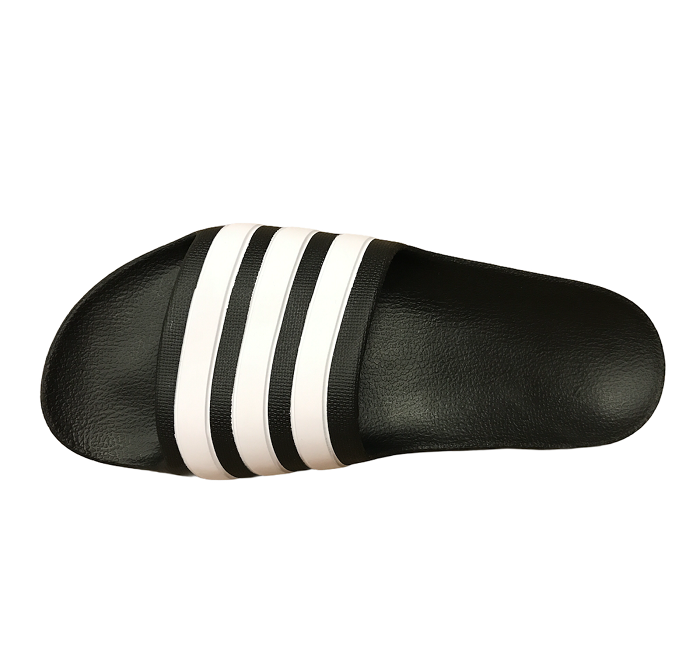 Adidas Adilette Aqua F35556 Ciabatte Junior Mare Piscina Nero Bianco