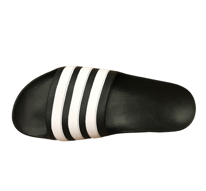 Adidas Adilette Aqua F35556 Ciabatte Junior Mare Piscina Nero Bianco
