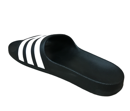 Adidas Adilette Aqua F35556 Ciabatte Junior Mare Piscina Nero Bianco