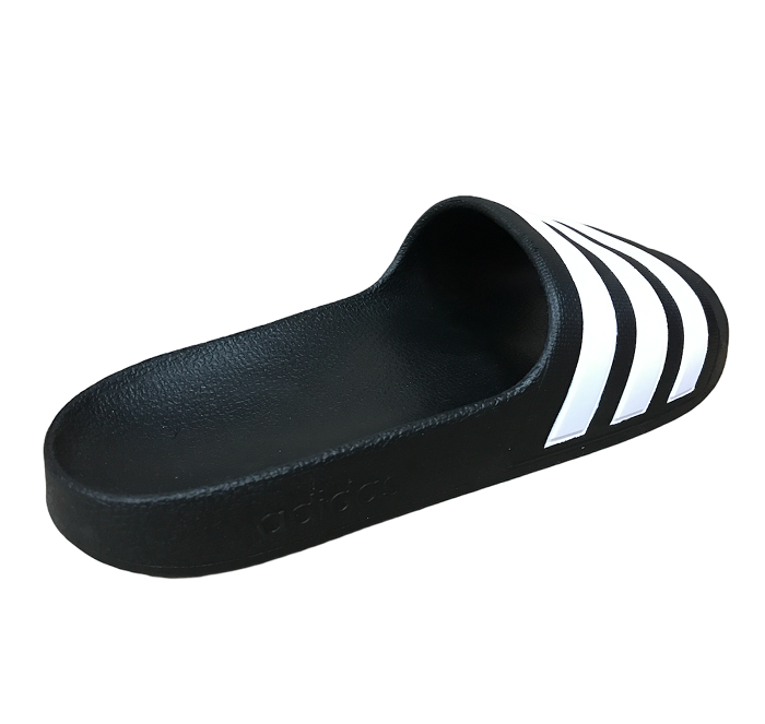 Adidas Adilette Aqua F35556 Ciabatte Junior Mare Piscina Nero Bianco