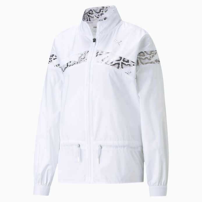 Puma giacca antivento da donna TRAIN UNTMD Woven Jacket 520241 02 bianco