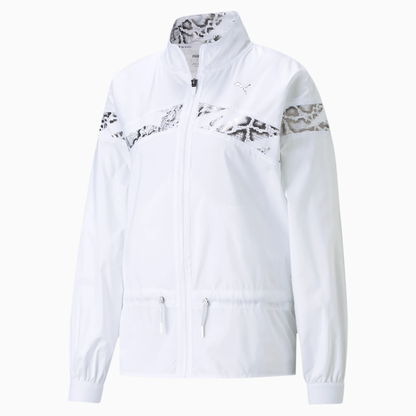 Puma giacca antivento da donna TRAIN UNTMD Woven Jacket 520241 02 bianco