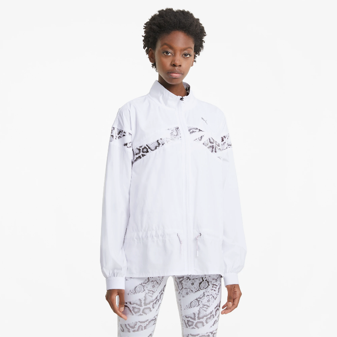 Puma giacca antivento da donna TRAIN UNTMD Woven Jacket 520241 02 bianco