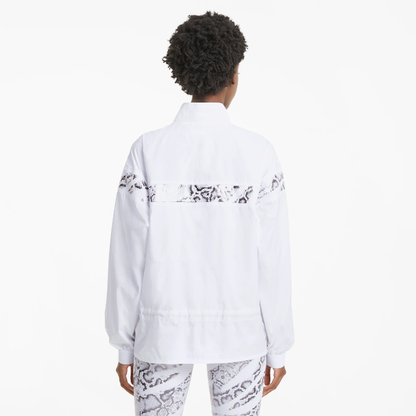 Puma giacca antivento da donna TRAIN UNTMD Woven Jacket 520241 02 bianco