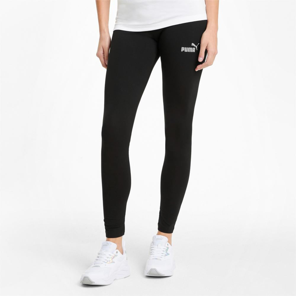 Puma pantalone sportivo da donna in cotone elasticizzato ESS Leggings 586835 01 nero