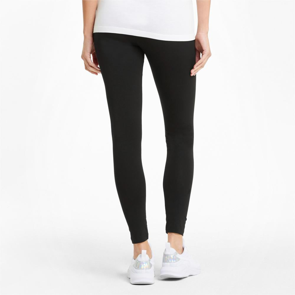 Puma pantalone sportivo da donna in cotone elasticizzato ESS Leggings 586835 01 nero