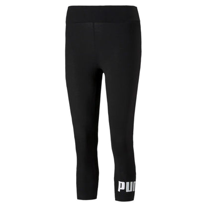 Puma pantalone sportivo da donna ESS 3/4 Logo Leggings 586828 01 black