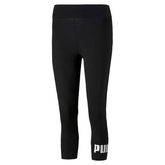 Puma pantalone sportivo da donna ESS 3/4 Logo Leggings 586828 01 black