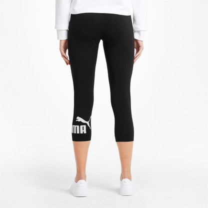 Puma pantalone sportivo da donna ESS 3/4 Logo Leggings 586828 01 black