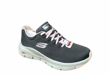 Skechers scarpa sneakers da donna Arch Fit Big Appeal 149057/GYPK grigio-rosa