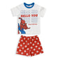 Marvel Spiderman Kids' Pajamas, T-shirt and Shorts Set in Printed Cotton 6028