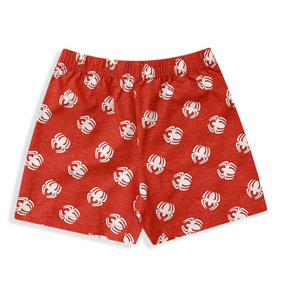 Marvel Spiderman Kids' Pajamas, T-shirt and Shorts Set in Printed Cotton 6028
