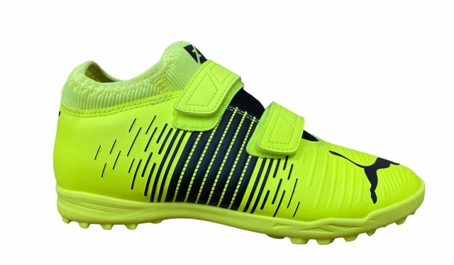 Puma scarpa da calcetto per erba sintetica Future Z 4.1 TT V Jr 106405 01 giallo fluo-nero