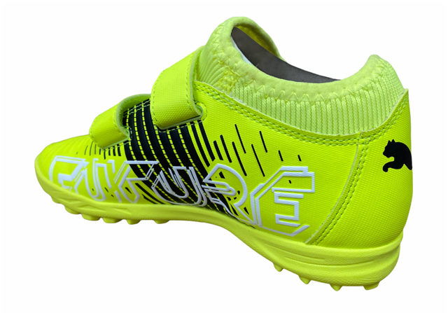 Puma scarpa da calcetto per erba sintetica Future Z 4.1 TT V Jr 106405 01 giallo fluo-nero