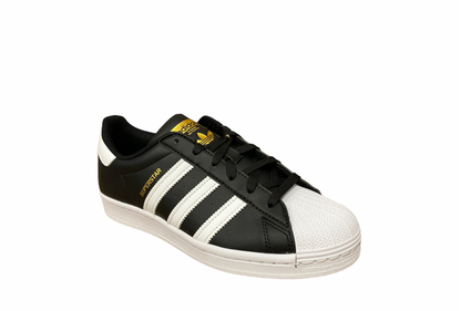 Adidas Originals scarpa sneakers da uomo Superstar Vegan FW2296 nero bianco