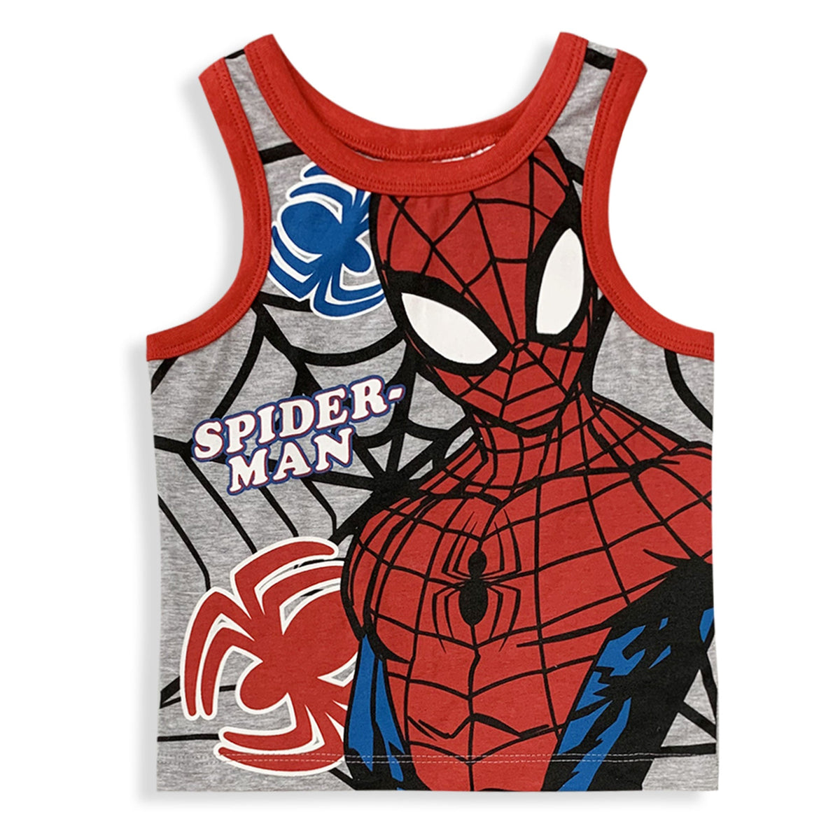 Kids' Marvel Spiderman Cotton Printed Vest and Shorts Pyjamas 6031