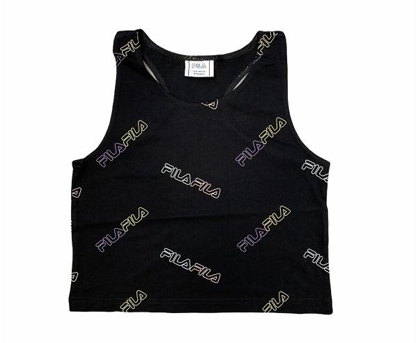 Fila top da ragazza teen girls Juleen AOP 
683320 002 nero