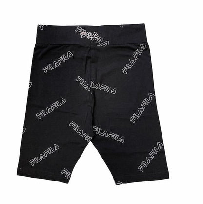 Fila leggings da bambina con logo 683325 002 nero