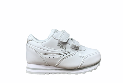 Fila sneakers da bambino Orbit Velcro Infants 1011080.84T white gray