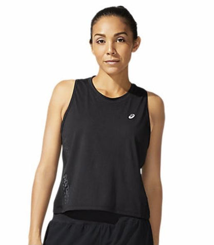 Asics canotta da donna per la corsa Run 2012B901 001 nero