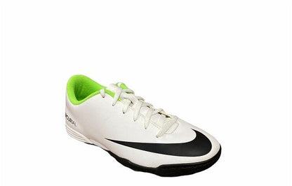 Nike scarpa da calcetto da ragazzo JR Mercurial Vortex Tf 573875 103 bianco