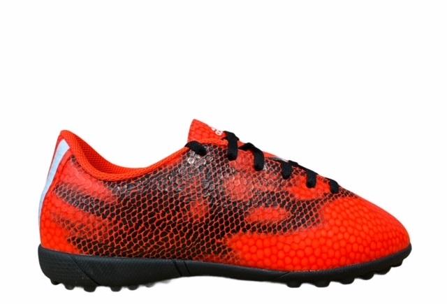 Adidas scarpa da calcetto da ragazzo F5 TF Jr B40563 rosso-nero
