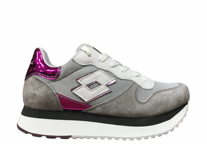 Lotto Leggenda scarpa sneakers da donna Wedge 216295 7SL grigio