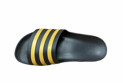 Adidas ciabatta per piscina e mare Adilette Aqua EG1758 nero-oro