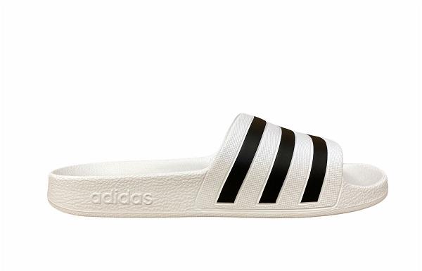 Adidas Ciabatta Piscina Mare Adilette Aqua F35539 Bianco Nero