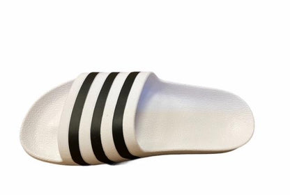Adidas Ciabatta Piscina Mare Adilette Aqua F35539 Bianco Nero