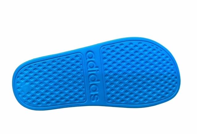 Adidas Ciabatta da bambino per piscina e mare Adilette Aqua FY8071 blu-bianco