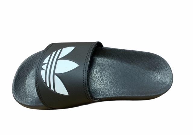 Adidas ciabatta da adulti da piscina o mare Adilette Lite FU8298 nero-bianco