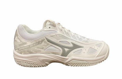 Mizuno scarpa da tennis da donna Break Shot 3 CC 61GC212603 bianco-grigio