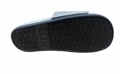 Adidas ciabatta da donna per piscina o mare Adilette Comfort FW7683 argento