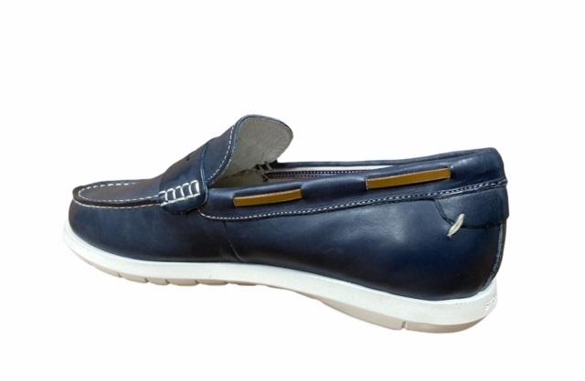 Stonefly scarpa mocassino da uomo  Santiago 2 Calf 213726 03G blu