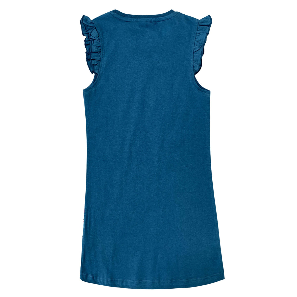 Disney Frozen Elsa girls' nightdress with ruffles, 6080 cotton camisole