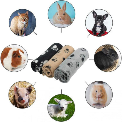 COPERTA PLAID IN PILE COPRIDIVANO ANIMALI COPRI SEDILE AUTO PER CANI GATTI 60X90