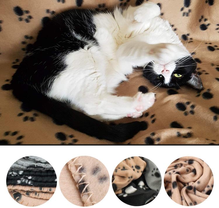 COPERTA PLAID PILE COPRIDIVANO ANIMALI COPRI SEDILE AUTO PER CANI GATTI | 90X120