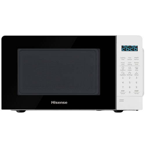 Hisense Mikrowelle + Digitalgrill 20L 1100+700W Weiß H20Mows3G LED