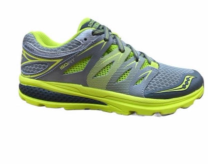 Saucony scarpa da corsa da ragazzo Zealot 2 SY55518 grigio verde