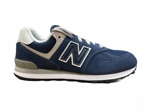 New Balance scarpa sneakers da ragazzo PC574GV blu