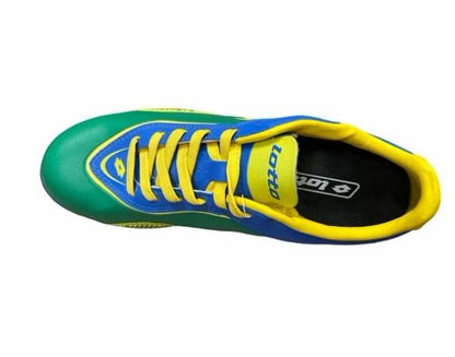 Lotto scarpa da calcetto da uomo Zhero gravity IV 700 TF R0269 verde-blu