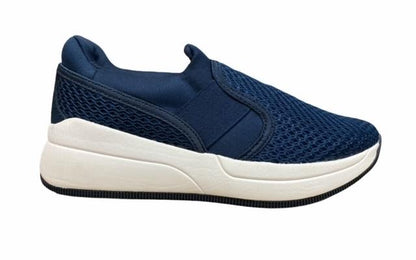 Lotto Iris II LF AMF S8160 - Sneakers Slip-On Donna Blu
