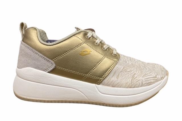 Sneakers Donna Lotto Iris II AMF Oro - Scarpe Walking Eleganti