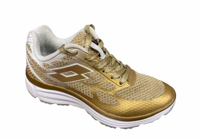 Lotto Sneakers Fox Ride II Donna Oro S7655 - Scarpe Casual Traspiranti